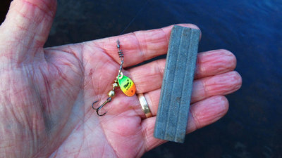 A small sharpening stone, a must when trout fishing. (Medium).JPG